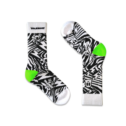 ZEBRA SPORT VERT FLUO